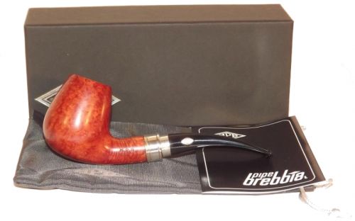 Brebbia Pfeife Sterling Ambra 839