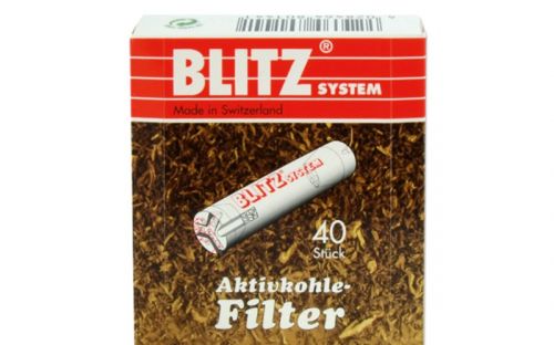 BLITZ system Pfeifenfilter 40 Stücke