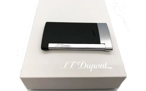 Zigarrenfeuerzeug - S.T. Dupont Slim 7 schwarz matt