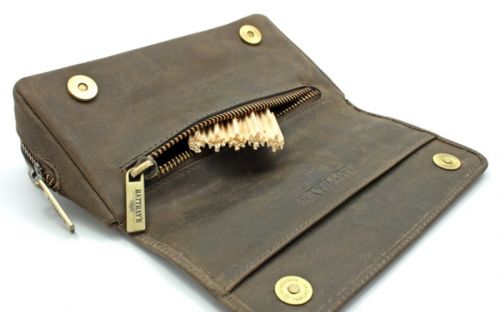 Pfeifentasche Rattray's Peat CP1 aus Rindleder für 1 Pfeife