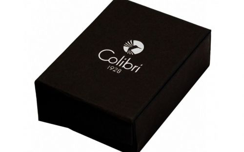 Zigarrenfeuerzeug Colibri Rally Chrome/Schwarz
