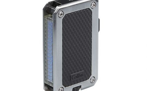 Zigarrenfeuerzeug Colibri Rally Chrome/Schwarz