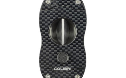 Zigarrenabschneider Colibri V-Cut - carbon schwarz