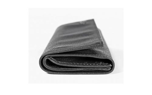 Pfeifentabak Beutel Rattray's - schwarz, Leder (15x7cm)