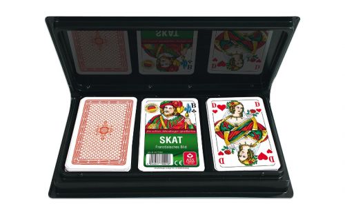 Spielkartenkassette - Romme/Skat
