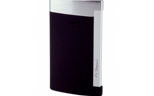Zigarrenfeuerzeug - S.T. Dupont Slim 7 (schwarz/silber)