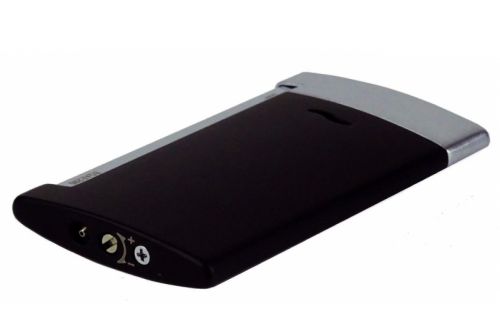 Zigarrenfeuerzeug - S.T. Dupont Slim 7 (schwarz/silber)