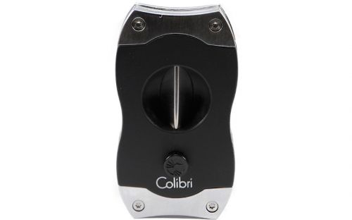 Zigarrenabschneider Colibri V-Cut - Chrom/Schwarz