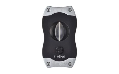 Zigarrenabschneider Colibri V-Cut - Chrom/Schwarz