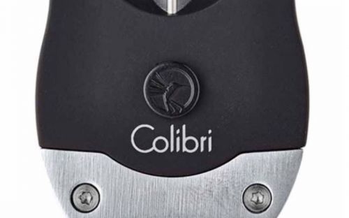 Zigarrenabschneider Colibri V-Cut - Chrom/Schwarz