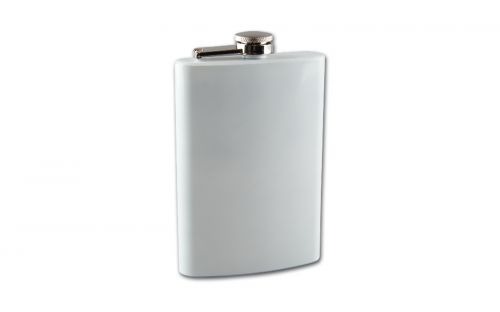 Taschenflasche - Weiss (240ml)