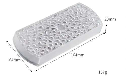 Befeuchter Acrylpolymer-Kristallen - transparent (17x7x2,5cm)