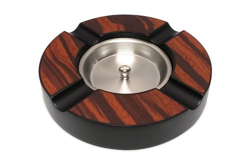Humidor - Luxury Rotbraun, gestreifte, spanischer Zeder, für 30 Zigarren + Geschenkset