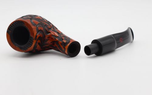 Lorenzo Pfeife Filtro 311P Rustic Bent Egg