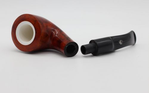 Lorenzo Pfeife Spitfire Meershaum 250 Brown Polish Bent Dublin