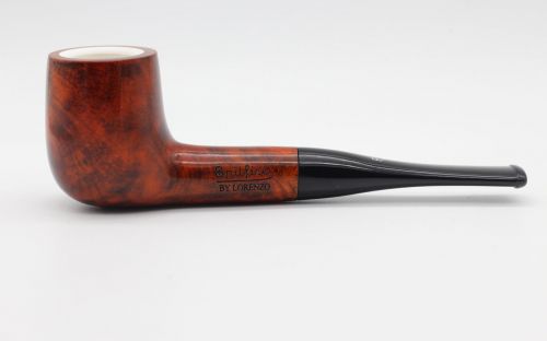 Lorenzo Pfeife Spitfire Meershaum 430 Brown Polish Billiard