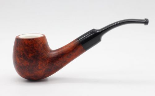 Lorenzo Pfeife Spitfire Meershaum 311 Brown Matt Bent