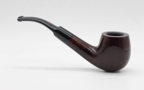 Lorenzo Pfeife Filtro 290 Walnut Polish Bent