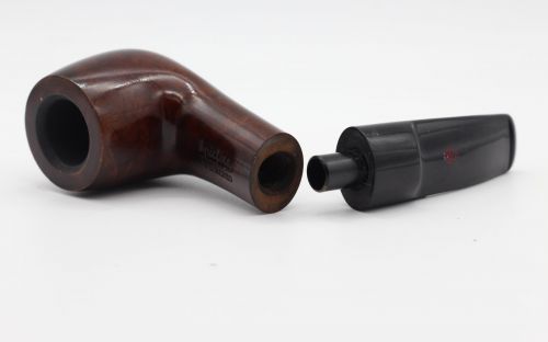 Lorenzo Pfeife Filtro 155 Walnut Polish bent