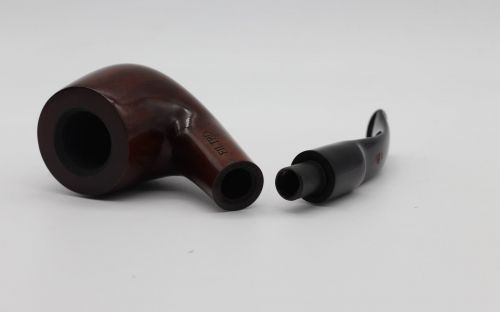 Lorenzo Pfeife Filtro 311 Walnut Polish Bent