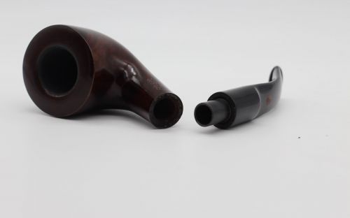Lorenzo Pfeife Filtro 250 Walnut Polish Bent Dublin