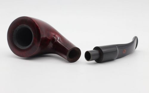 Lorenzo Pfeife Filtro 250 Red Polish Bent Dublin