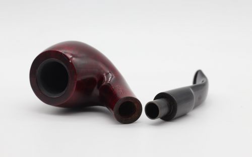 Lorenzo Pfeife Filtro 170 Red Polish Bent Apple