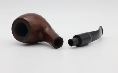 Lorenzo Pfeife Filtro 312 Walnut Matt Bent Apple
