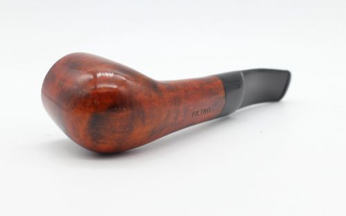 Lorenzo Pfeife Filtro 155 Brown Polish Bent