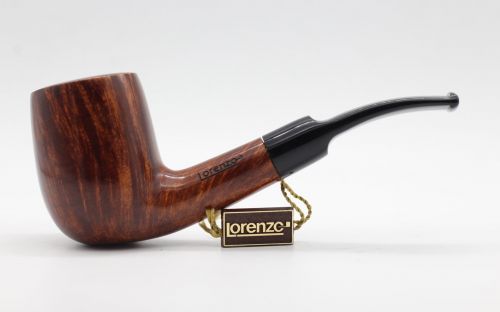 Lorenzo Pfeife Hand Cut 806 Moscato Bent