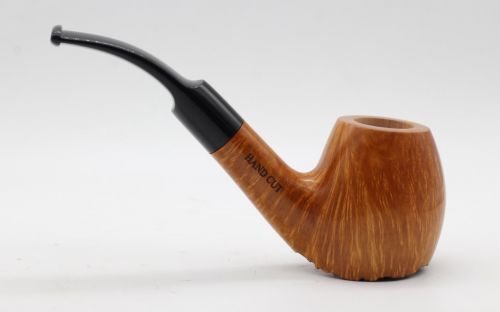 Lorenzo Pfeife Hand Cut 956 Natural Bent