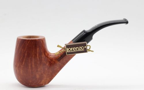 Lorenzo Pfeife Hand Cut 819 Natural Bent