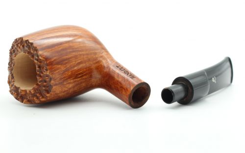 Lorenzo Pfeife Hand Cut 809 Natural Bent