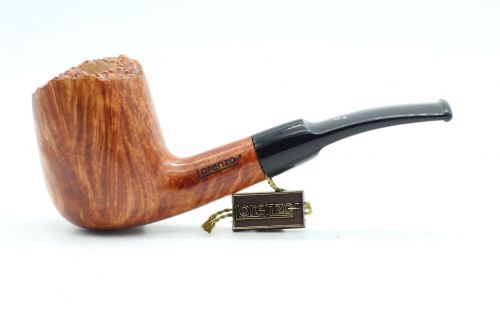 Lorenzo Pfeife Hand Cut 809 Natural Bent