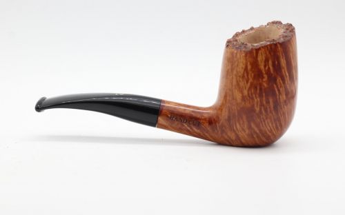 Lorenzo Pfeife Hand Cut 804 Natural Bent