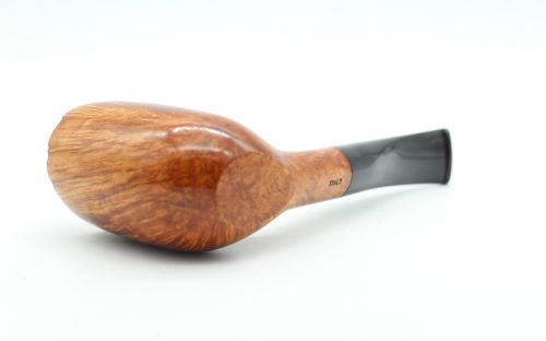 Lorenzo Pfeife Hand Cut 804 Natural Bent