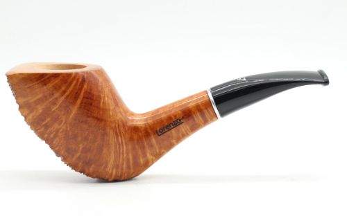 Lorenzo Pfeife Hand Cut 759 Natural Bent Woodstock
