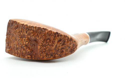 Lorenzo Pfeife Hand Cut 759 Natural Bent Woodstock