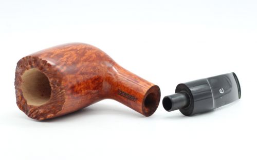 Lorenzo Pfeife Hand Cut 812 Natural Bent