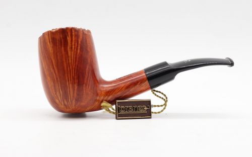 Lorenzo Pfeife Hand Cut 812 Natural Bent