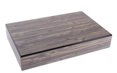 Humidor - spanischer Zeder, für 30 Zigarren - Bamboo, Achenty!