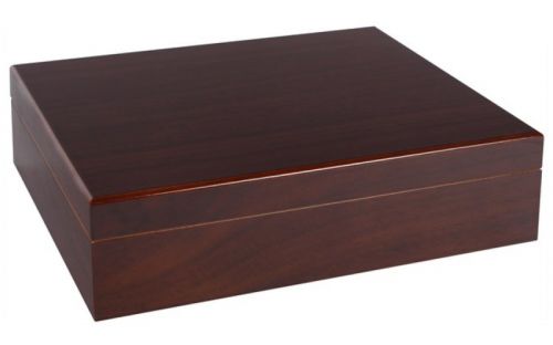 Humidor - Rotbraun, spanischer Zeder, für 30 Zigarren