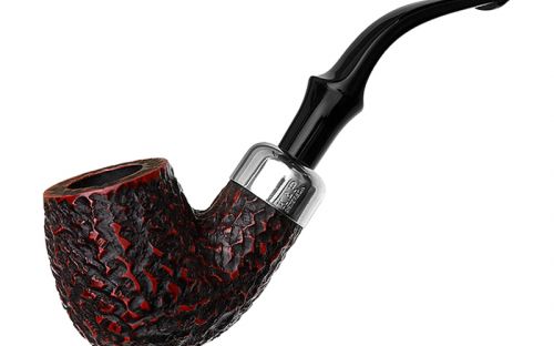 Peterson Pfeife Standard System 307 Rustic P-Lip