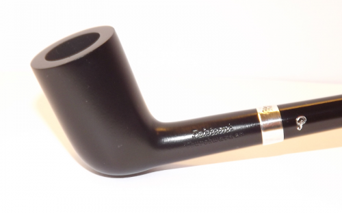 Peterson Churchwarden Dublin Ebony mit Silberring