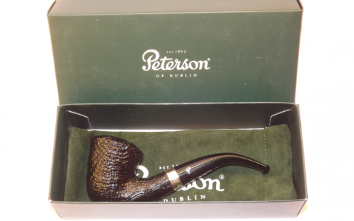 Peterson Pfeife Cara B10 Sandblast 