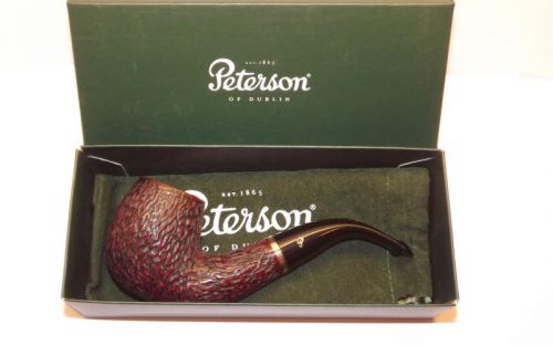 Peterson Pfeife Kinsale XL16 Rustic P-lip