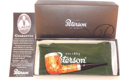 Peterson Pfeife Silver Cap 106 Natural F-lip