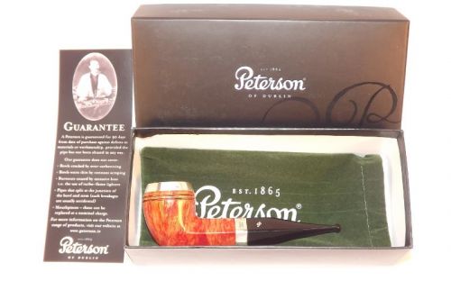 Peterson Pfeife Silver Cap 150 Natural F-lip