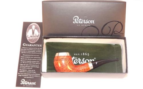 Peterson Pfeife Silver Cap XL14 Natural F-lip