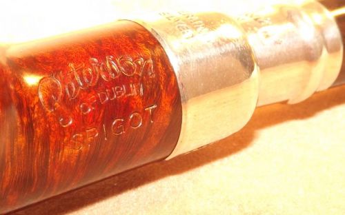 Peterson Pfeife Spigot Silver 87 Irish F-lip